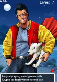 Superboy Strip Jankenpon (Yaoi Flash Game)