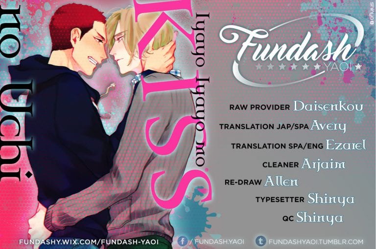 Manga Iyayo-iyayo-mo-kiss-no-uchi Scan Vf