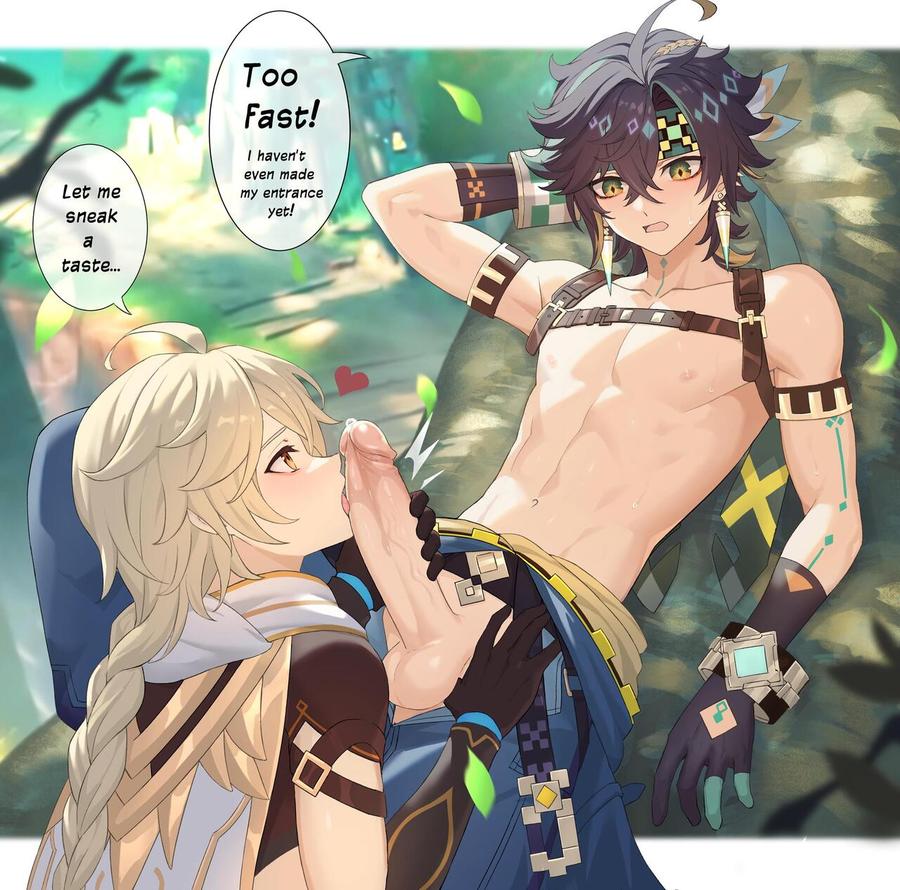 Genshin Impact Dj – Kinich Sora by finch0023 – Uncensored [Chn] (Updated!)  - Yaoi Manga Online